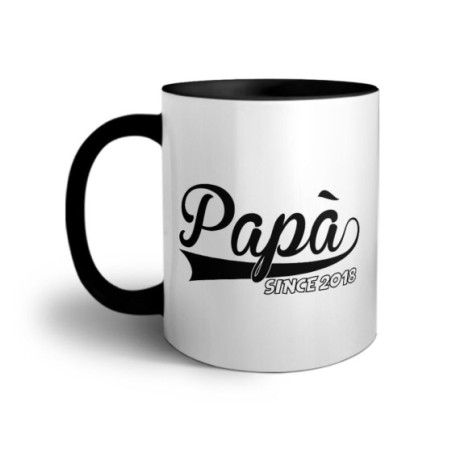 Tazza personalizzata con anno papà since Per il papà