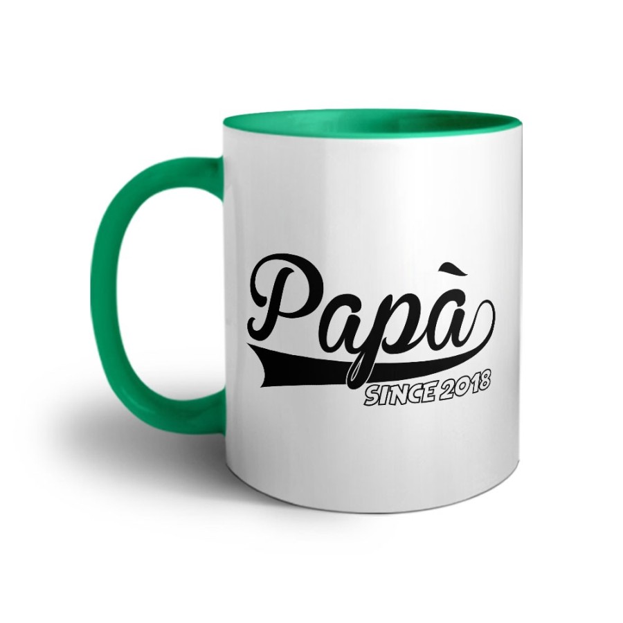 Tazza personalizzata con anno papà since Per il papà