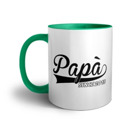 Tazza personalizzata con anno papà since Per il papà
