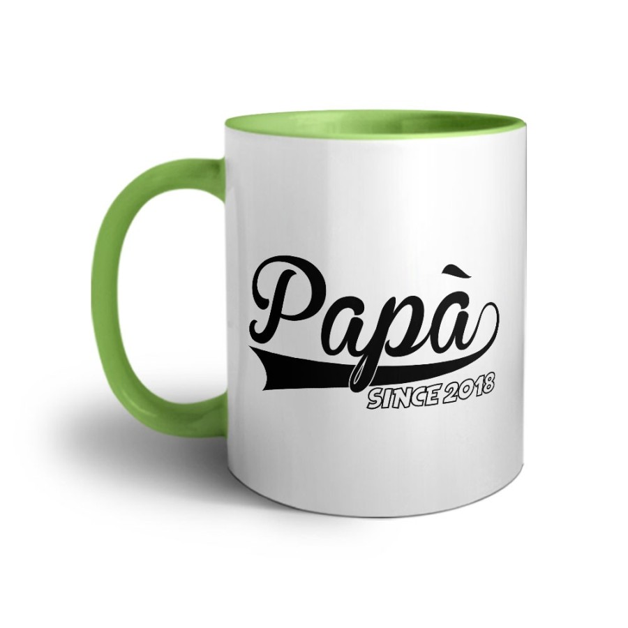 Tazza personalizzata con anno papà since Per il papà