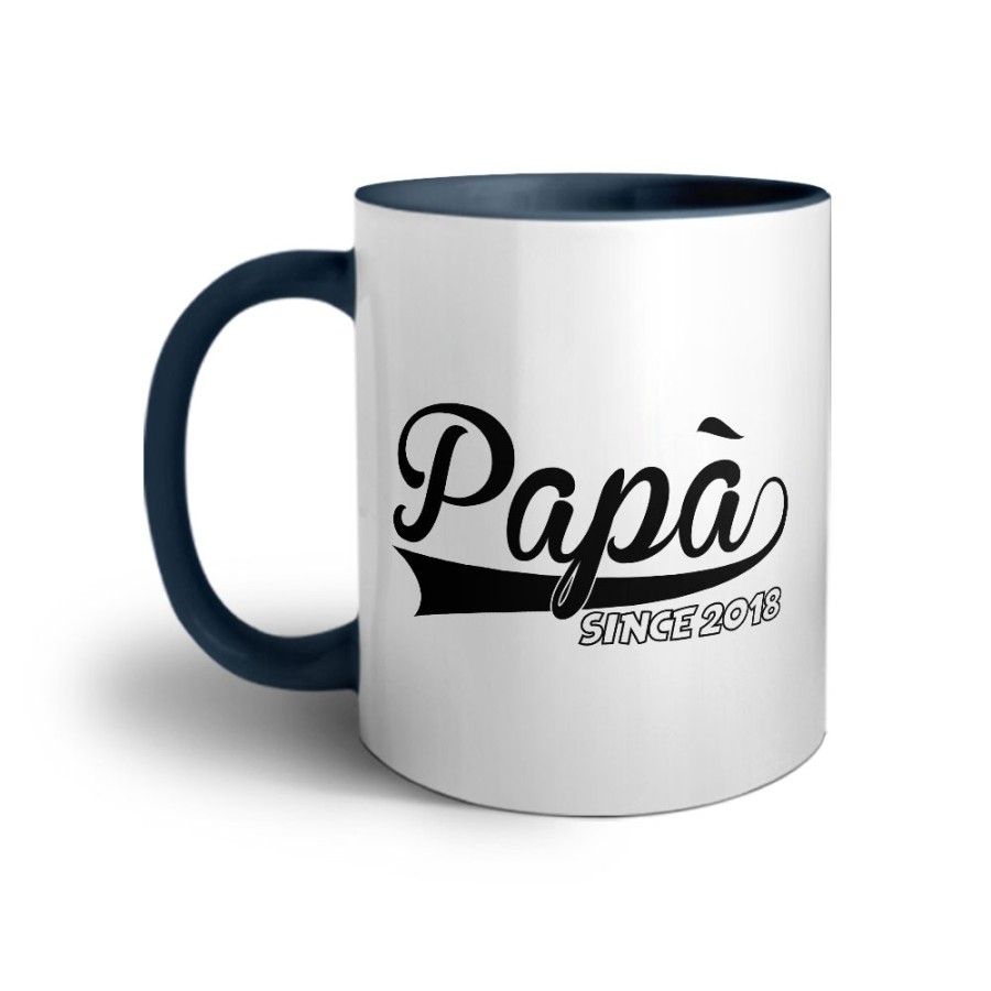Tazza personalizzata con anno papà since Per il papà