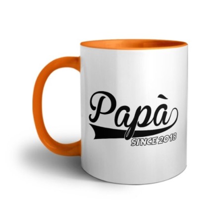 Tazza personalizzata con anno papà since Per il papà