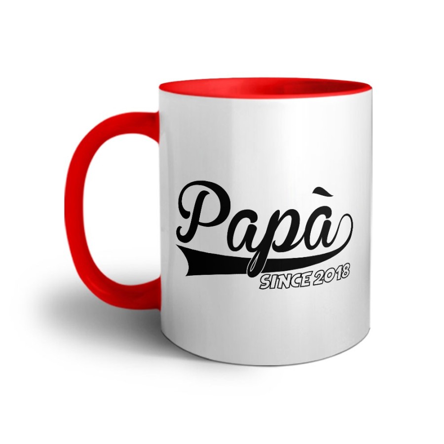 Tazza personalizzata con anno papà since Per il papà