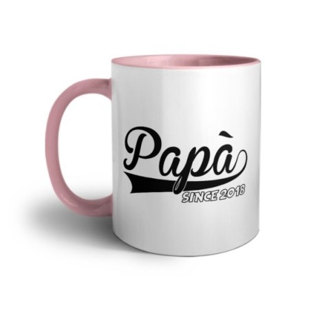 Tazza personalizzata con anno papà since Per il papà