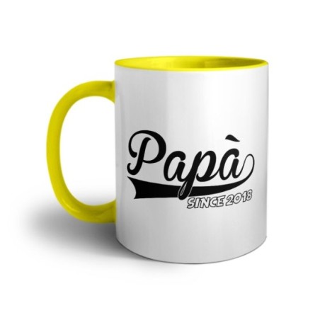 Tazza personalizzata con anno papà since Per il papà