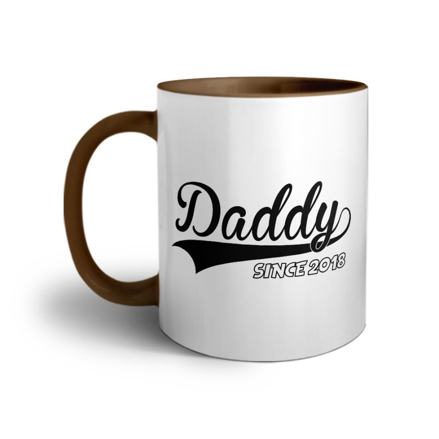 Tazza personalizzata con anno daddy since Per il papà