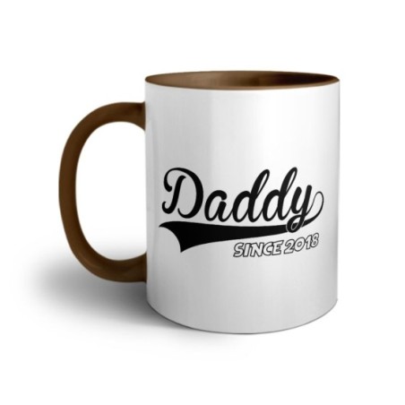 Tazza personalizzata con anno daddy since Per il papà