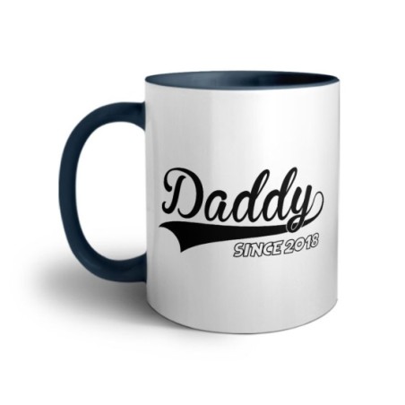 Tazza personalizzata con anno daddy since Per il papà