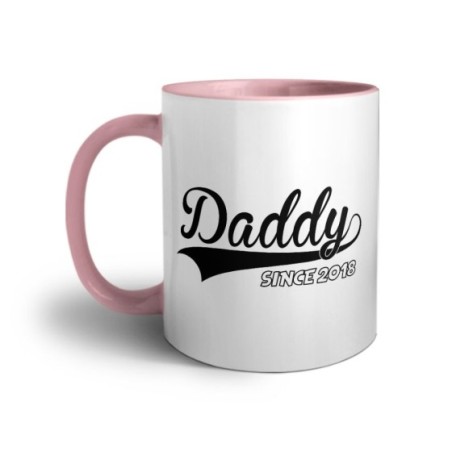 Tazza personalizzata con anno daddy since Per il papà