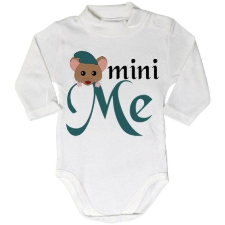 Body lupetto neonato mini me topino