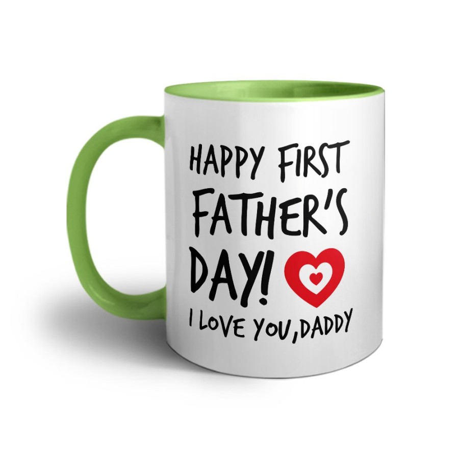 Tazza happy first father's day i love you daddy Per il papà