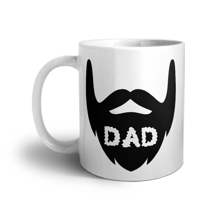 Tazza dad's beard Per il papà