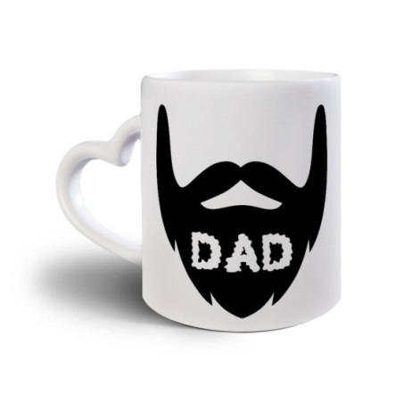 Tazza dad's beard Per il papà