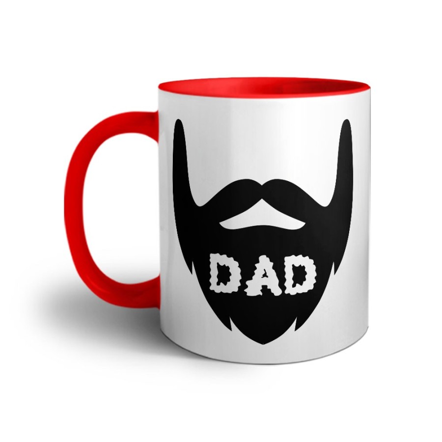 Tazza dad's beard Per il papà