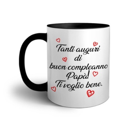 Tazza tanti auguri di buon compleanno papà ti voglio bene Per il papà