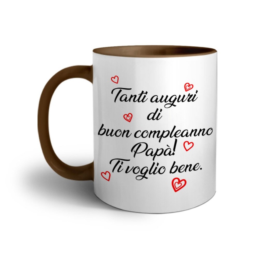 Tazza tanti auguri di buon compleanno papà ti voglio bene Per il papà