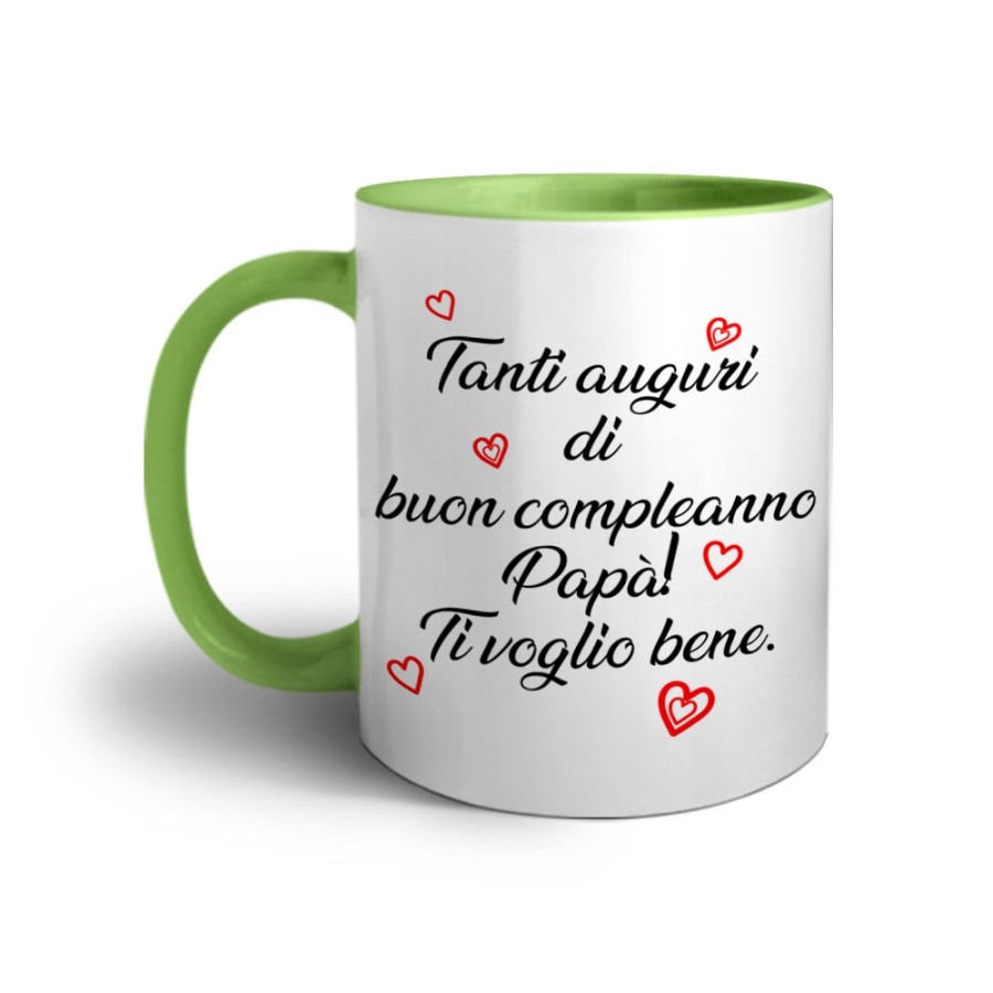 Tazza tanti auguri di buon compleanno papà ti voglio bene Per il papà