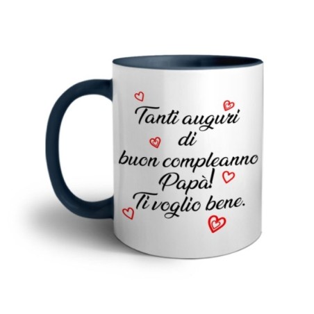 Tazza tanti auguri di buon compleanno papà ti voglio bene Per il papà