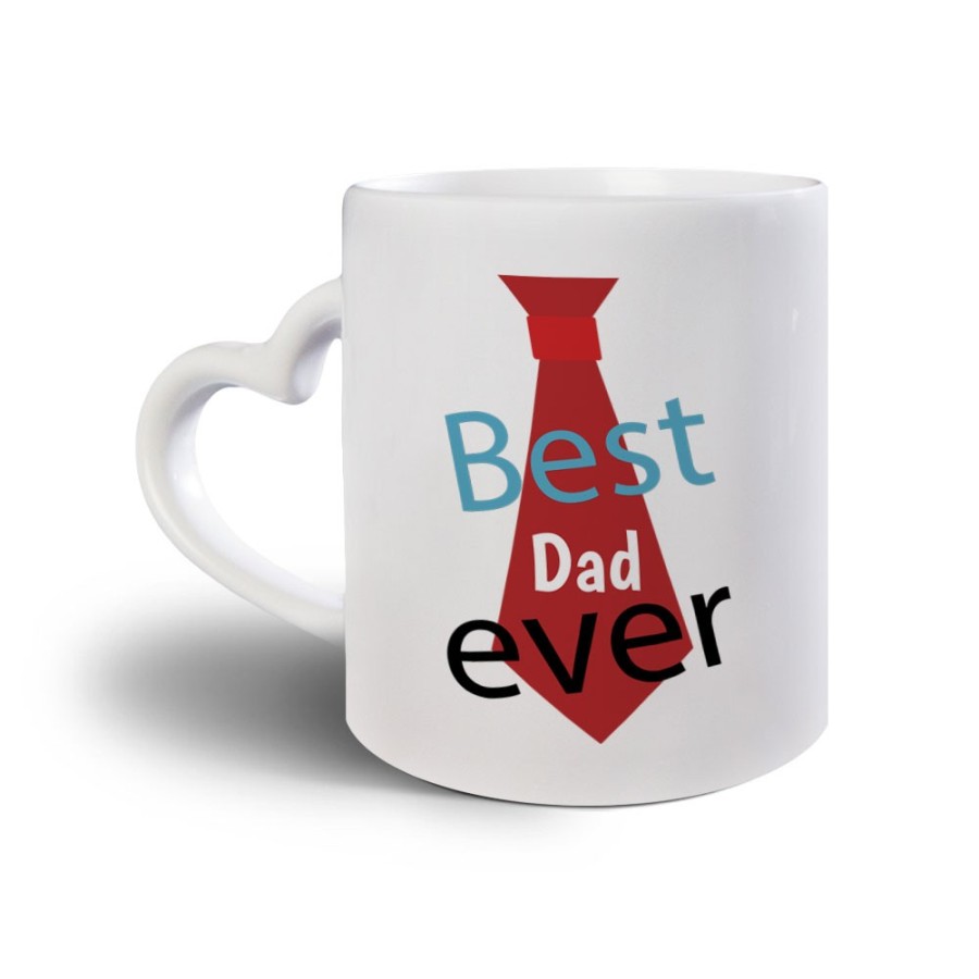 Tazza best dad ever con cravatta Per il papà