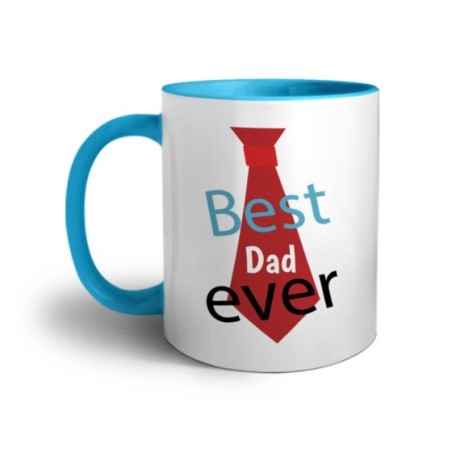 Tazza best dad ever con cravatta Per il papà