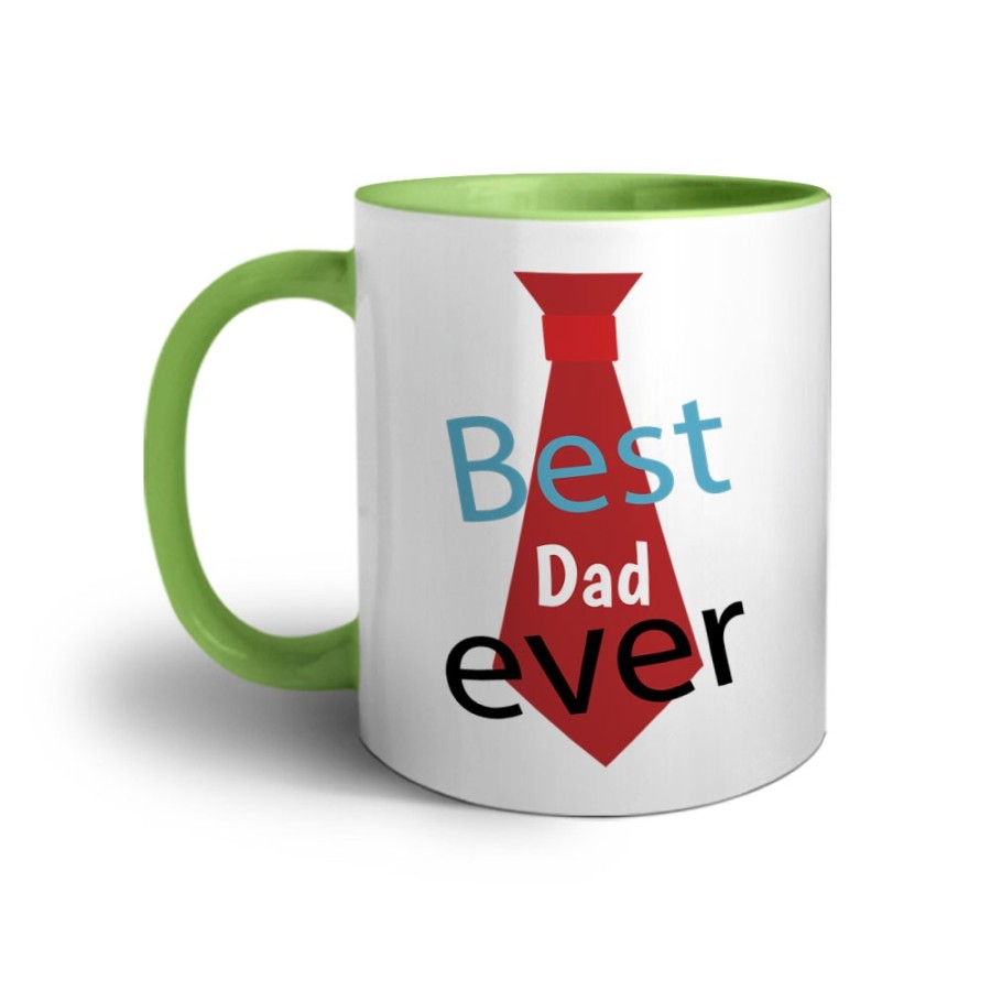 Tazza best dad ever con cravatta Per il papà