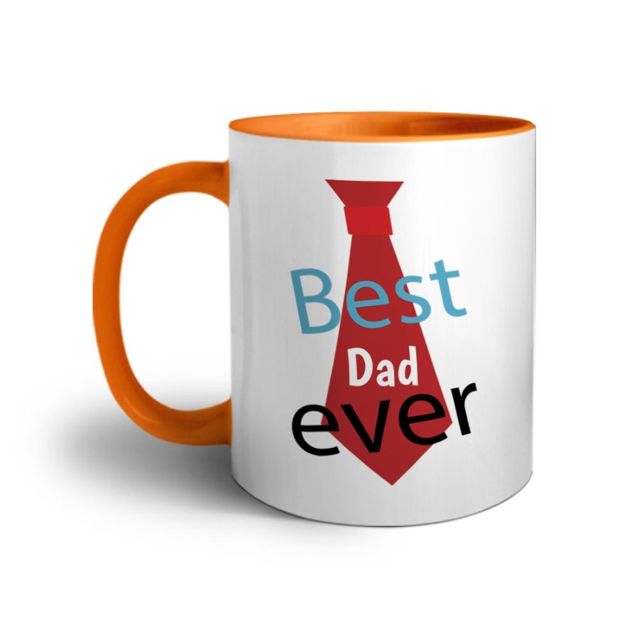 Tazza best dad ever con cravatta Per il papà