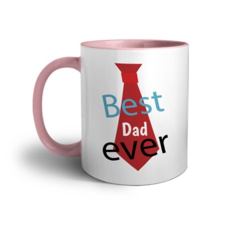Tazza best dad ever con cravatta Per il papà
