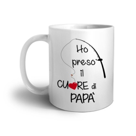 Tazza ho preso il cuore di papà