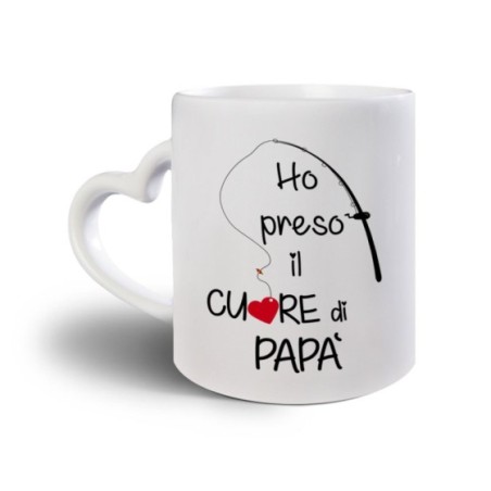 Tazza ho preso il cuore di papà Per il papà