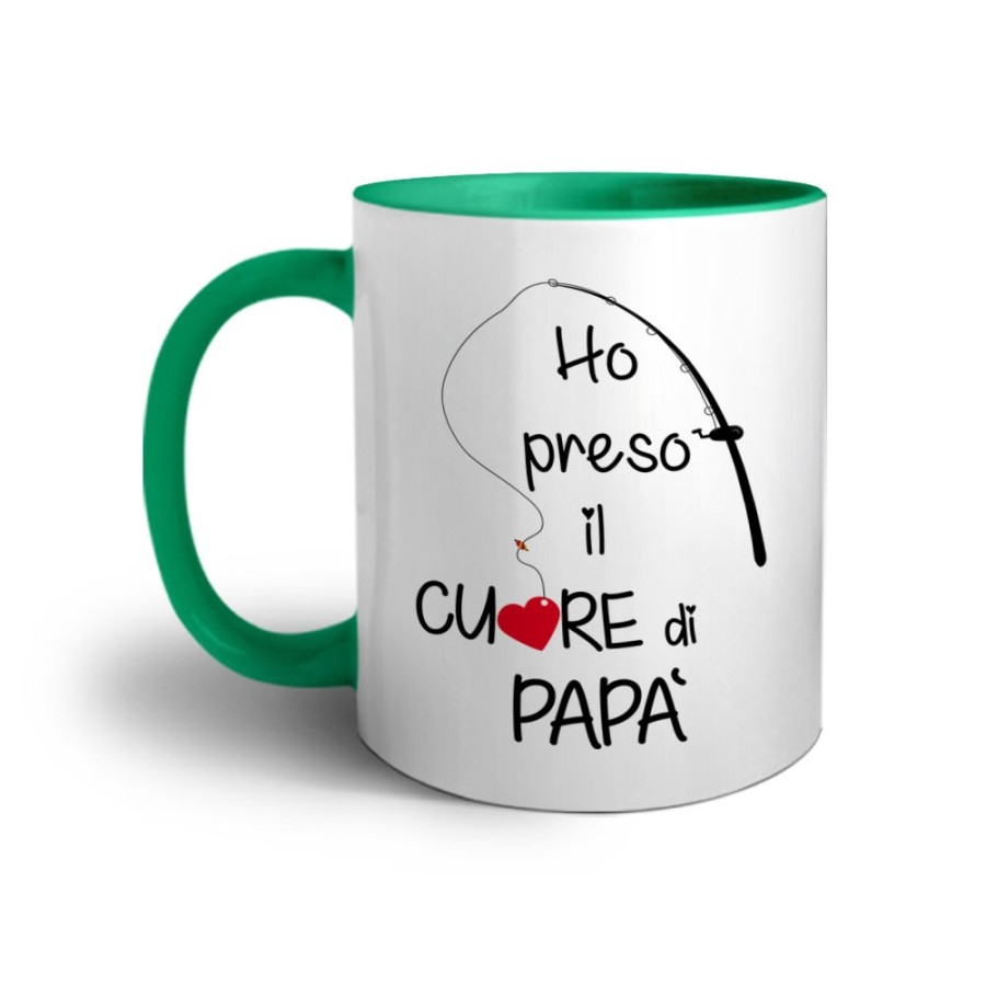 Tazza ho preso il cuore di papà Per il papà