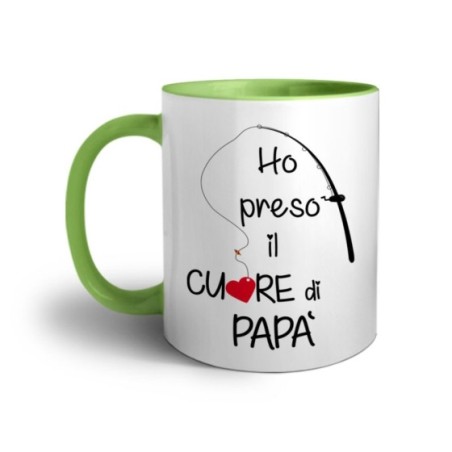 Tazza ho preso il cuore di papà Per il papà