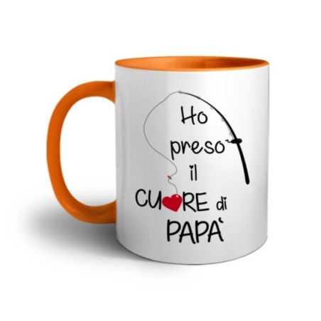 Tazza ho preso il cuore di papà Per il papà