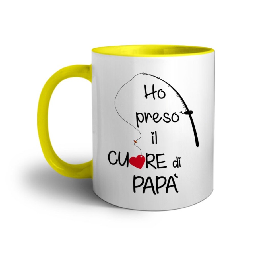 Tazza ho preso il cuore di papà Per il papà