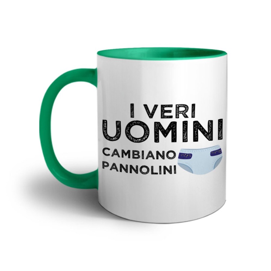 Tazza i veri uomini cambiano i pannolini Per il papà