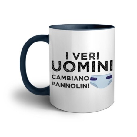 Tazza i veri uomini cambiano i pannolini Per il papà