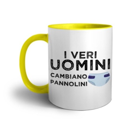 Tazza i veri uomini cambiano i pannolini Per il papà