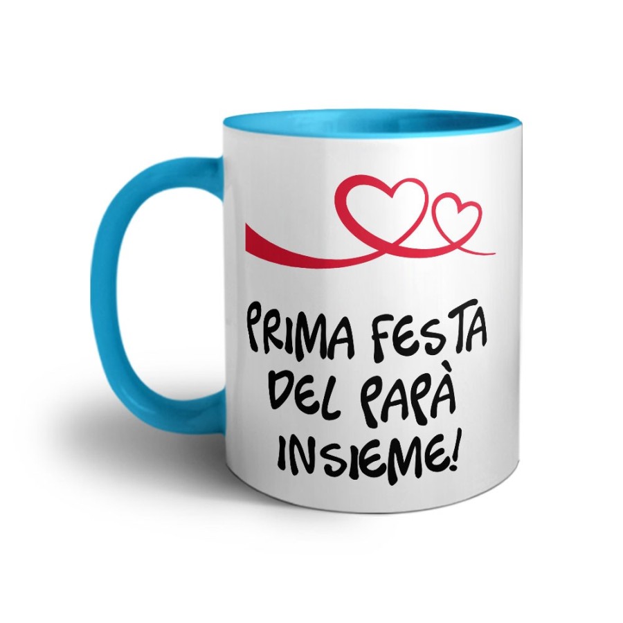 Tazza prima festa del papà insieme Per il papà