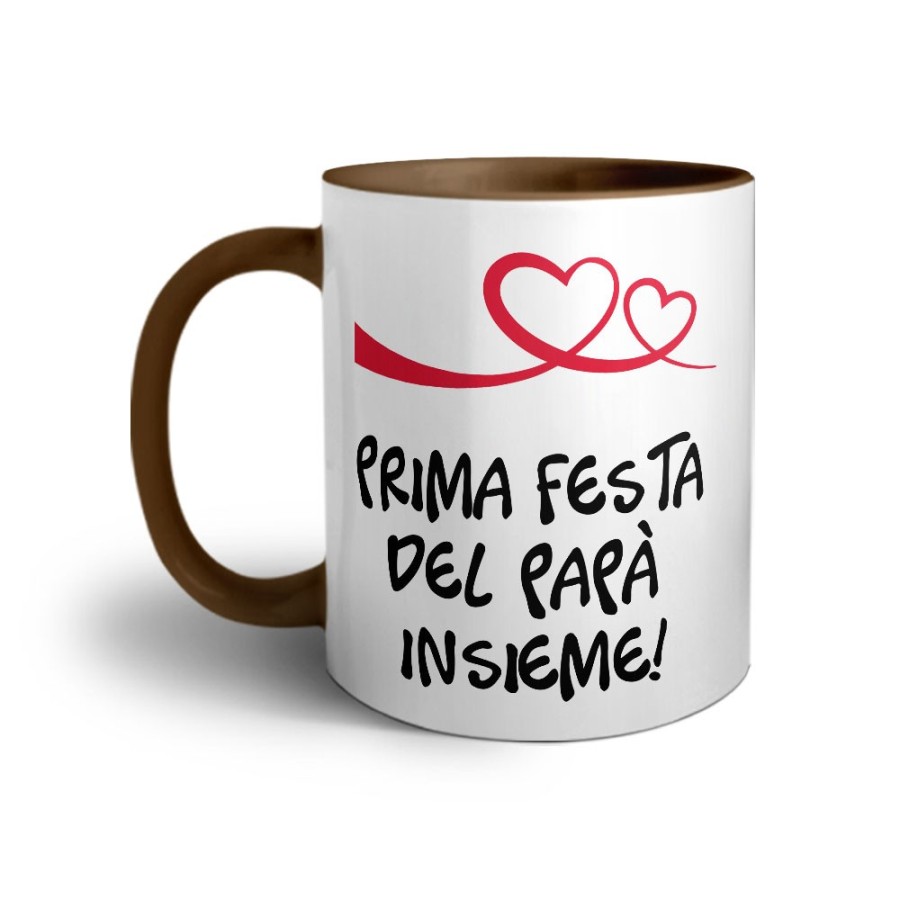 Tazza prima festa del papà insieme Per il papà