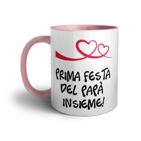 Tazza prima festa del papà insieme Per il papà