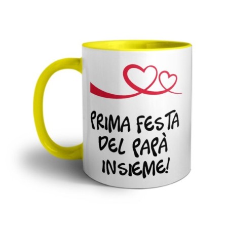 Tazza prima festa del papà insieme Per il papà