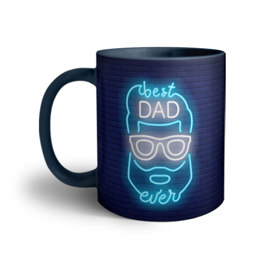 Tazza best dad ever neon Per il papà