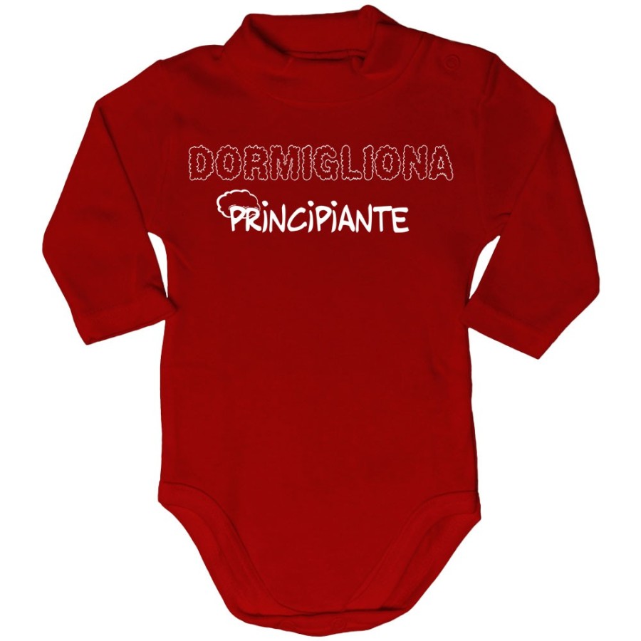 Body lupetto neonato dormiglione dormigliona principiante Per la famiglia