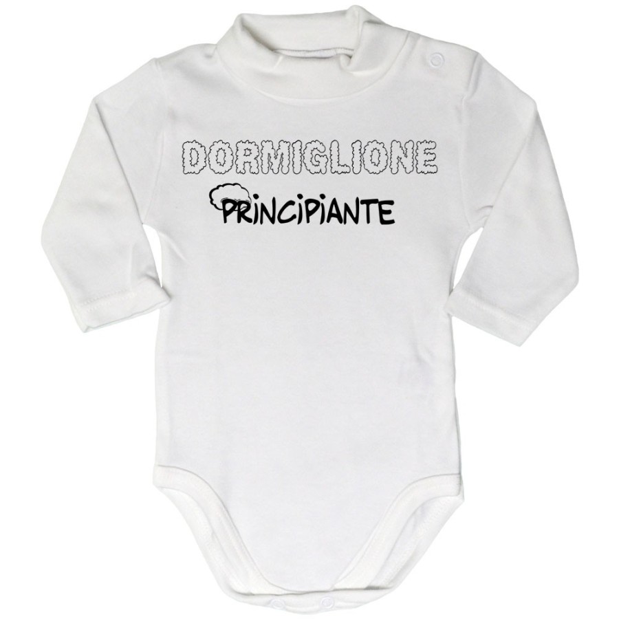 Body lupetto neonato dormiglione dormigliona principiante Per la famiglia
