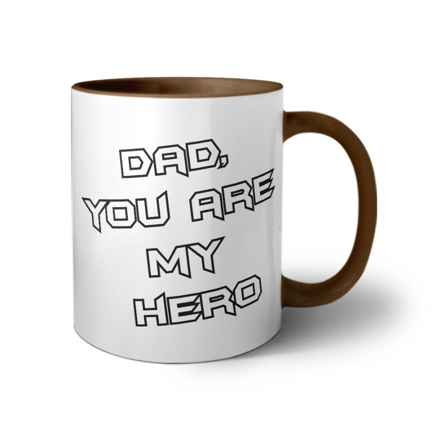 Tazza dad you are my hero batman icon Per il papà
