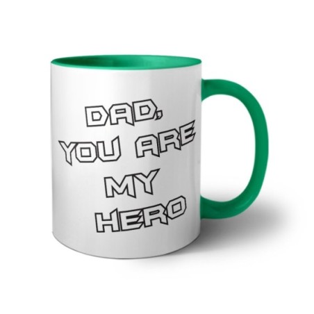 Tazza dad you are my hero batman icon Per il papà