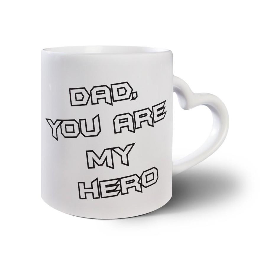 Tazza dad you are my hero batman icon Per il papà