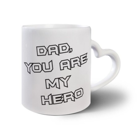 Tazza dad you are my hero batman icon Per il papà