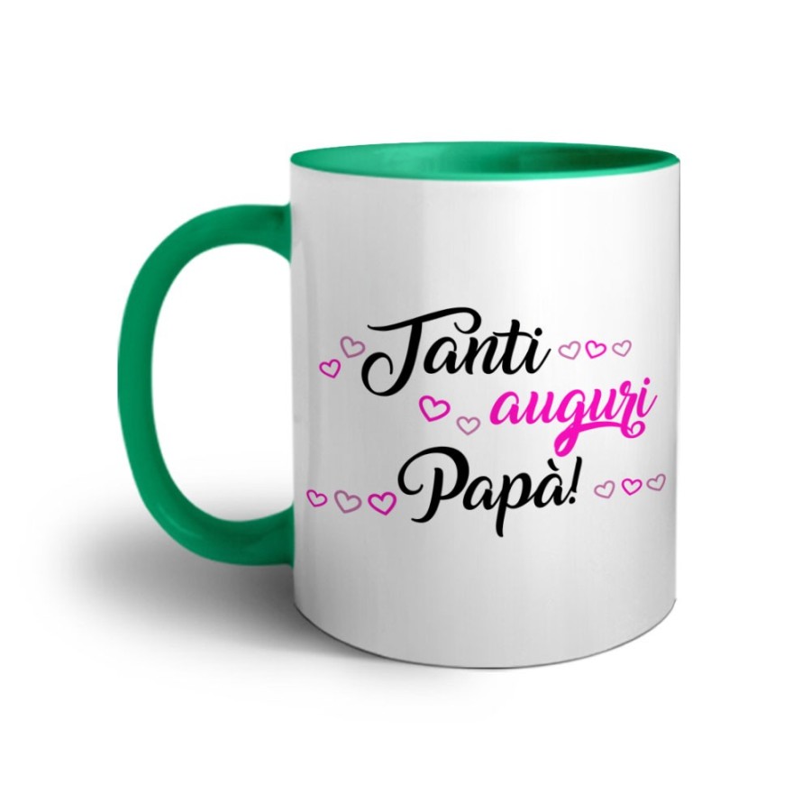Tazza tanti auguri papà Per il papà