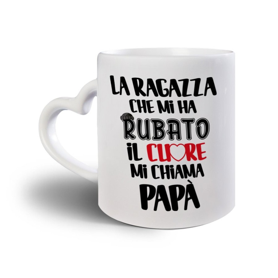 Tazza la ragazza che mi ha rubato il cuore mi chiama papà Per il papà