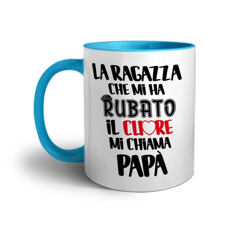 Tazza la ragazza che mi ha rubato il cuore mi chiama papà Per il papà